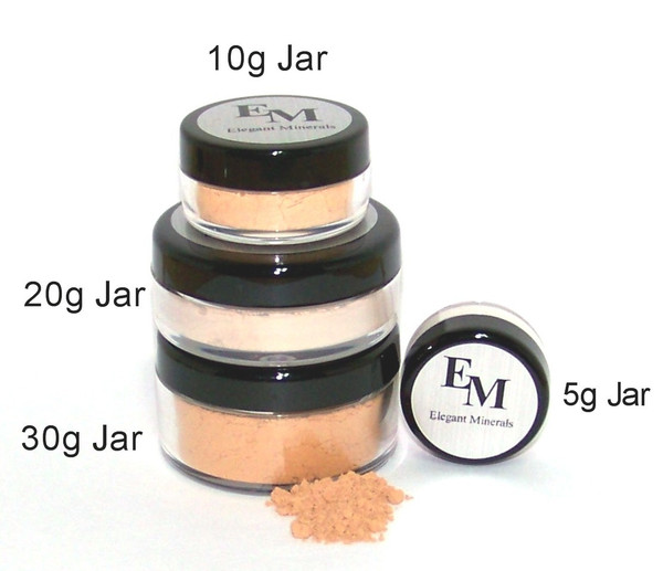Empty 20g Mineral Makeup Jar  -for mixing