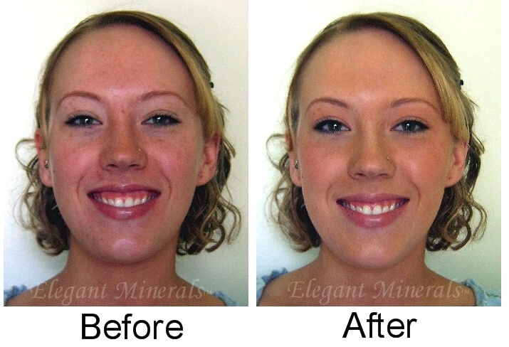 Elegant Minerals Pure Foundation Before Application Model 4