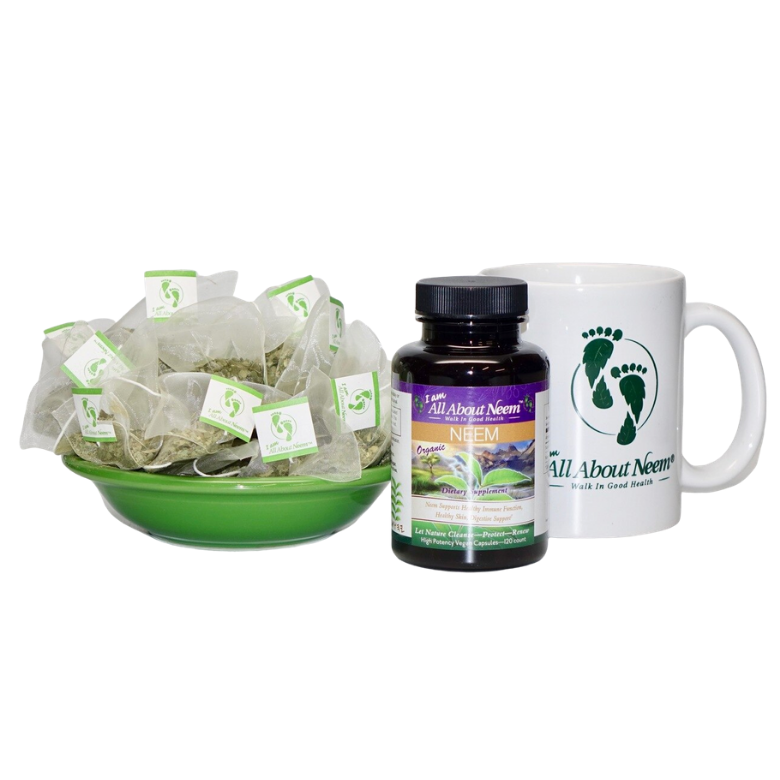 All About Neem Organic, natural and fresh Neem Tea Bags