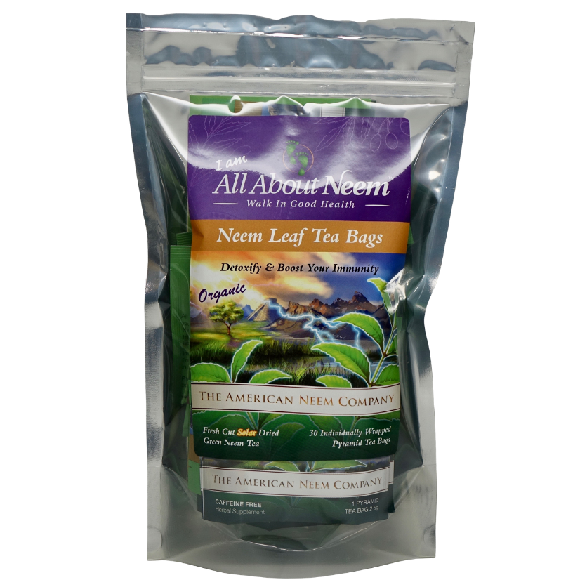 Neem Leaf Tea Bags 60 Organic, Shop, Buy All About Neem