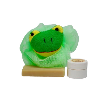 Neem Oil "Heaven Scent" Soap & Baby's Bottom Neem Cream "Green Frog" Set - All Natural!