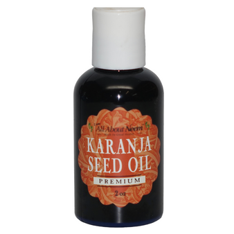 Karanja Seed Oil Cold Pressed Organic Wild Harvested - 2 oz