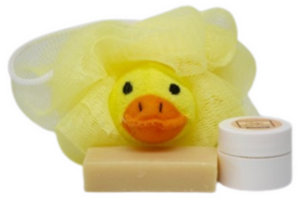 Neem Oil "Heaven Scent" Soap & Baby's Bottom Neem Cream "Yellow Duck" Set - Protects Sensitive Skin!