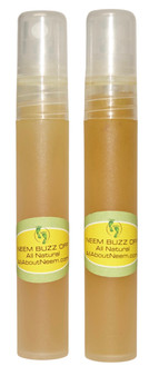 Neem Buzz Off! Mosquito Flea Tick Repellent - TWO TRAVEL SIZE Atomizers 10 mL each