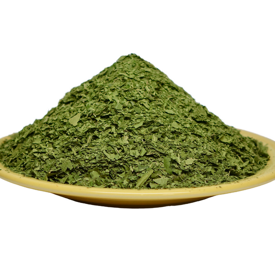Neem Leaves Organic TEA CUT  11 LBS BULK Bag  - COARSE GROUND - GREEN GOLD