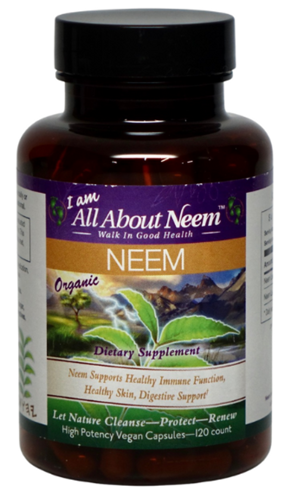 Neem Leaf Capsules, Organic, Extra Strength All About Neem