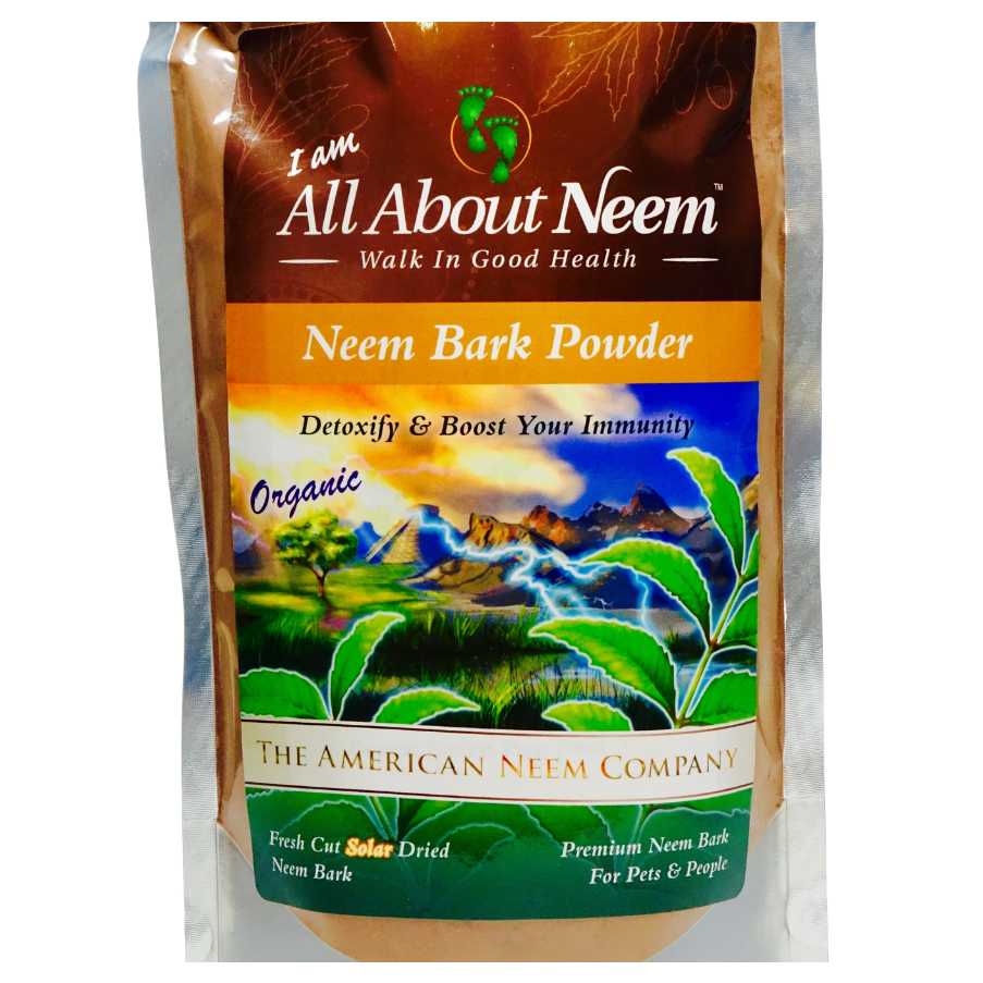 Neem Bark Powder, Organic, Bulk Size, Pure All About Neem