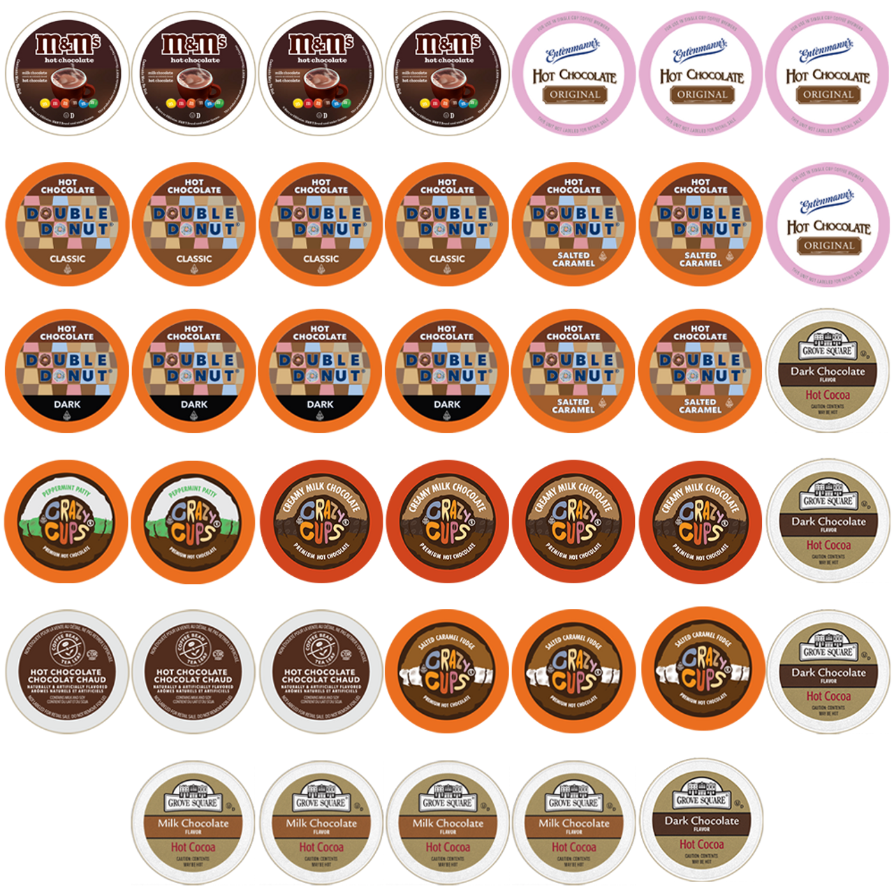 CHOCOLATE CUPS VARIETY PACK – EVOLVED CHOCOLATE