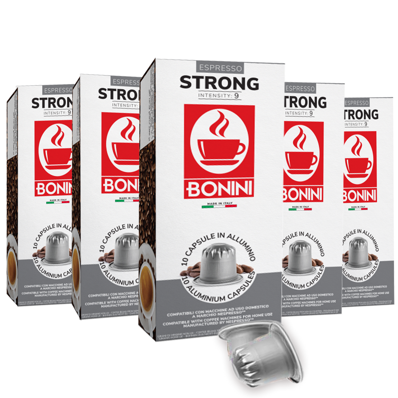 Caffe Bonini - Strong Intensity Nespresso Pods