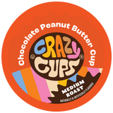 Chocolate Peanut Butter Cup Flavored Coffee Pods