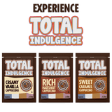 Crazy Cups Total Indulgence Cappuccino Powder Mix - Choose Your Flavor!!!