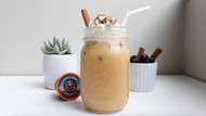 Cinnamon Blueberry Iced Coffee Recipe | Crazy Cups