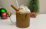 Skinny Holiday Spice Iced Coffee | Crazy Cups