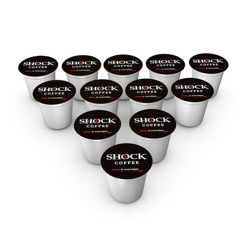 Shock Coffee Shock Coffee Coffee Pods for Keurig K Cups Brewers Crazy