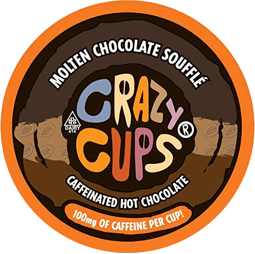 Molten Chocolate Souffle Caffeinated Hot Chocolate