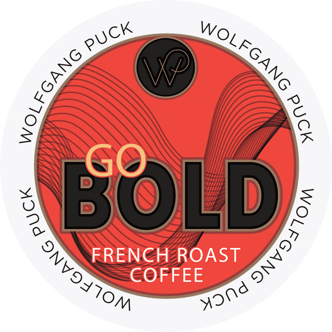 Go Bold French Roast Wolfgang Puck Coffee Single Serve Cups