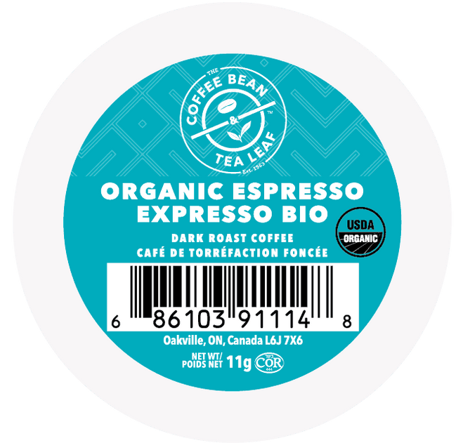 Coffee Bean & Tea Leaf Organic Espresso Coffee