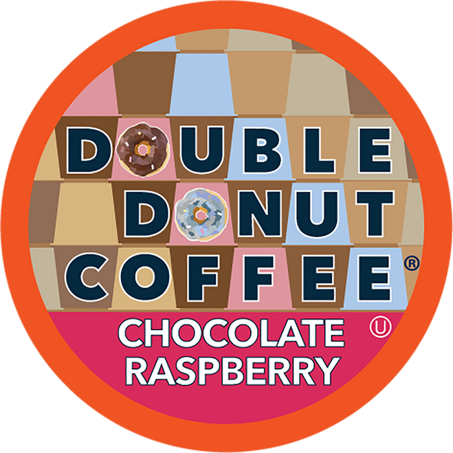 Chocolate Raspberry Coffee by Double Donut