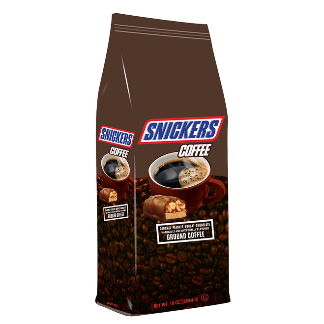 Snickers Flavored Ground Coffee