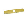 10in Single Hole Kitchen Faucet Escutcheon in Inca Brass 10in Single Hole Kitchen Faucet Escutcheon in Inca Brass