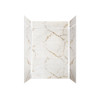 PPWKX60368412-63 Prodigy Plus 60-in x 36-in x 84/12-in Shower Wall Kit, Lustrous Gold (8-in x 16-in Horizontal Tile Pattern with Stone Color)