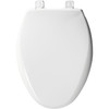 Bemis 7900TDGSL 000 Plastic Elongated Slow-Close Toilet Seat in White Bemis 7900TDGSL 000 Plastic Elongated Slow-Close Toilet Seat in White
