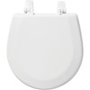 Bemis Marine TC50TTA 000 Wood Round Toilet Seat in White Bemis Marine TC50TTA 000 Wood Round Toilet Seat in White