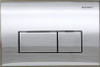 Dual-Flush Actuator Plate from the Kappa 50 Series in Polished Chrome Dual-Flush Actuator Plate from the Kappa 50 Series in Polished Chrome