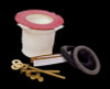 4-in Toilet Wax-Free Ring Kit