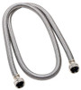 Stainless Steel 48-in High Efficiency Washing Machine Connecter with 3/4-in x 3/4-in Hose Fittings
