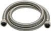 Fluidmaster B9WM48HE Braided Stainless Steel 48-in High Efficiency Washing Machine Connector with 3/4-in Hose Fitting x 3/4-in Hose Fitting