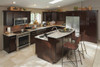 QRM8 Quarter Round Molding 0.75 in w. x 8 in h. x 0.75 in d. Georgetown Door Maple Wood Onyx Finish