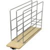 TDRO-FNW-9 Tray Divider 8.75 in w. x 14 in h. x 22.25 in d. Frosted Nickel/Wood TDRO-FNW-9 Tray Divider 8.75 in w. x 14 in h. x 22.25 in d. Frosted Nickel/Wood