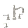 Rohl U.3720L-STN-2 Widespread Bathroom Faucet in Satin Nickel