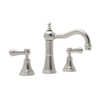 Rohl U.3723LSP-STN-2 Widespread Bathroom Faucet in Satin Nickel