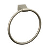Wall Mounted Towel Ring in Satin Nickel Wall Mounted Towel Ring in Satin Nickel