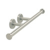 2 Roll Double Tissue Holder in Satin Nickel 2 Roll Double Tissue Holder in Satin Nickel