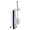 Toilet Brush Holders with Brush in Chrome Toilet Brush Holders with Brush in Chrome