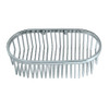 10 Inch Oval Shower Basket in Chrome 10 Inch Oval Shower Basket in Chrome