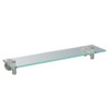 Gatco 4296 Glass Shelf in Satin Nickel Gatco 4296 Glass Shelf in Satin Nickel