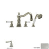 Rohl U.3745L-STN Roman Tub Faucet in Satin Nickel