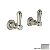 Rohl U.3750LSP-STN-2 Pair of 1/2in Concealed Wall Valves in Satin Nickel