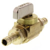 3/8in x 3/8in PEX Crimp Ball Valve, Zero Lead 3/8in x 3/8in PEX Crimp Ball Valve, Zero Lead