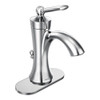 Moen 4500 Single Handle Single Hole Bathroom Faucet in Chrome