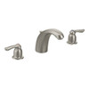 Moen M-BITION Double-Handle Widespread Bathroom Faucet
