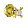 3/4in Wall Valve Trim in English Gold 3/4in Wall Valve Trim in English Gold