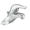 Moen L4625 Single Handle Centerset Bathroom Faucet in Chrome