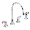 Moen M-DURA 8242 Two-Handle Kitchen Faucet