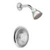 Moen T182EP Posi-Temp Pressure Balanced Shower Trim with Shower Head in Chrome