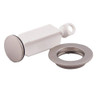 Drain Plug and Seat in Brushed Nickel
